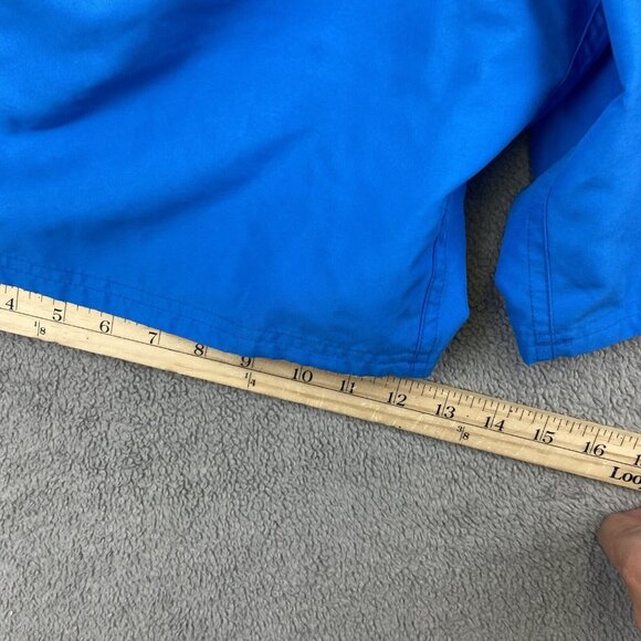 Nike Swim Shorts Adult Small Blue & Gray Drawstring Swimming 9in Inseam Men - Picture 8 of 11